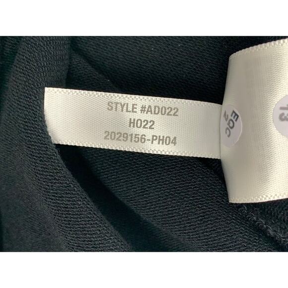 NWT Madewell Crewneck Short Sleeve Bodysuit Thong Women's size XS Black - Picture 5 of 12